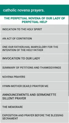 catholic novena prayers. android App screenshot 4